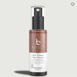 Beauty By Earth self tanner Hyaluronic Acid face serum 2oz fair to medium